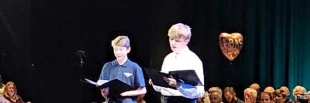 Vilgot Rasmussen och Noah Hallberg